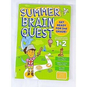 Summer Brain Quest Ser.: Summer Brain Quest: Between Grades 1 And 2 by Megan...